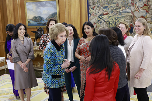 We extend our heartfelt gratitude to Her Majesty for her unwavering commitment to supporting women’s empowerment initiatives and fostering global connections