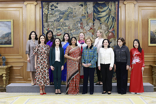 We extend our heartfelt gratitude to Her Majesty for her unwavering commitment to supporting women’s empowerment initiatives and fostering global connections